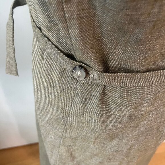 ANNE WILLI PARIS Linen/Wool Blend Tunic Dress Size 4 - Picture 7 of 10